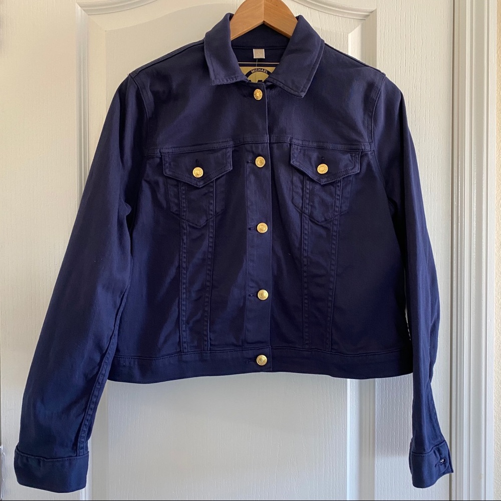 MICHAEL KORS DENIM JACKET SIZE LARGE